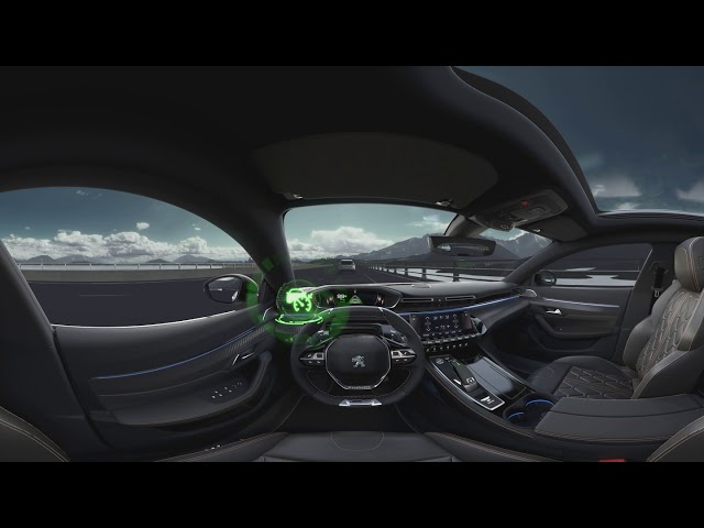 Der neue PEUGEOT 508 - 360 VR Video: Drive Assist Plus