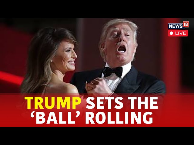 Donald Trump Mega Inaugural Ball LIVE | Donald Trump's Swearing-in Ceremony | Trump Speech Live N18G