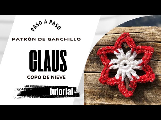 How to Crochet a Claus Snowflake | Complete Crochet Tutorial for Christmas ❄️