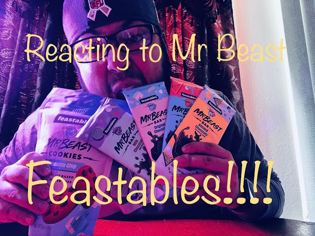 The Kiddos and I react to Mr Beats Feastables!!!!!