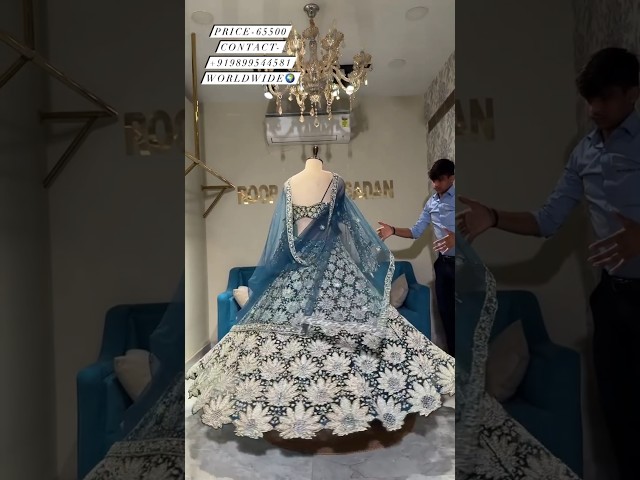 Reception lehenga #trending #shorts #video #short #beautiful #royal #designer #fashion #style #bride