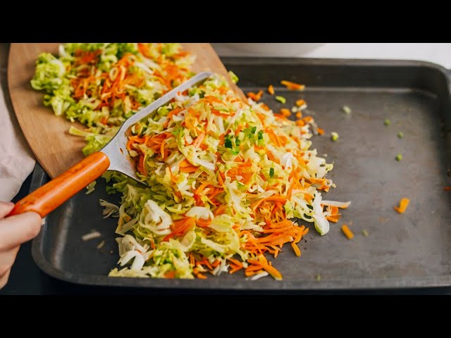 I've never eaten such delicious Chinese cabbage! Simple new Chinese cabbage recipe