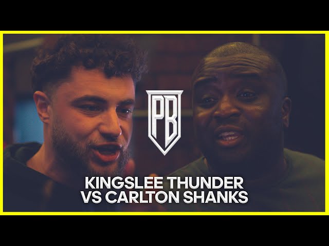 Kingslee Thunder vs Carlton Shanks | Premier Battles | Rap Battle