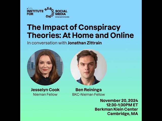 The Impact of Conspiracy Theories: At Home and Online