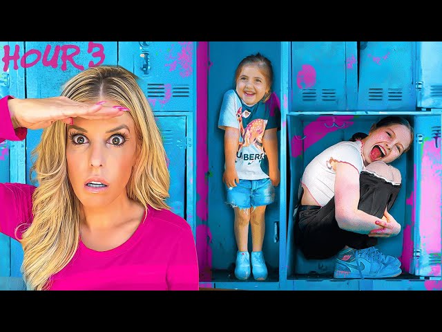 Extreme Hide and Seek in Abandoned School! ft/ Rebecca Zamolo, Jordan Matter