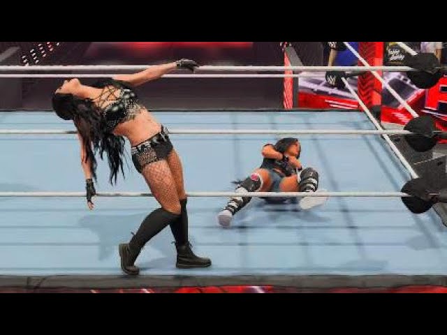 Paige Battles AJ Lee in Double Title Match with No DQ!