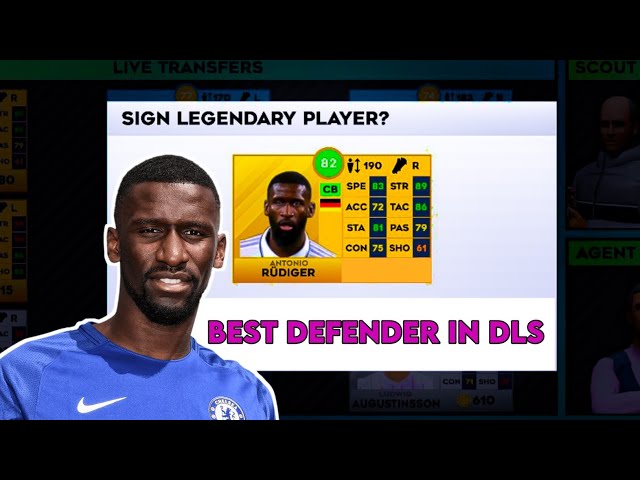 How to Signing World Best Defender Rudiger in DLS 23|Dream League Soccer 23|