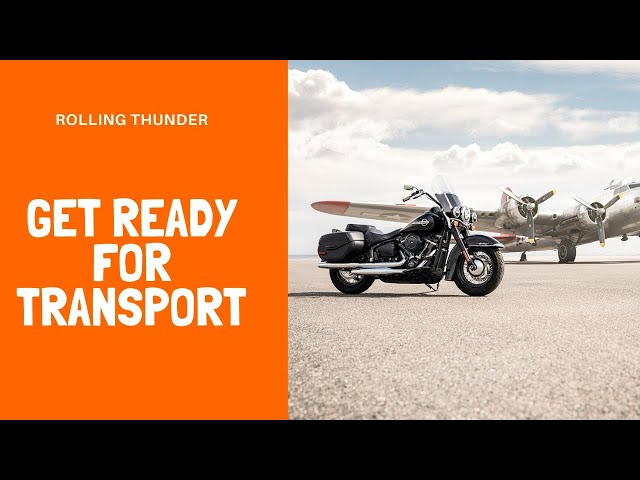 Get your harley into transport mode