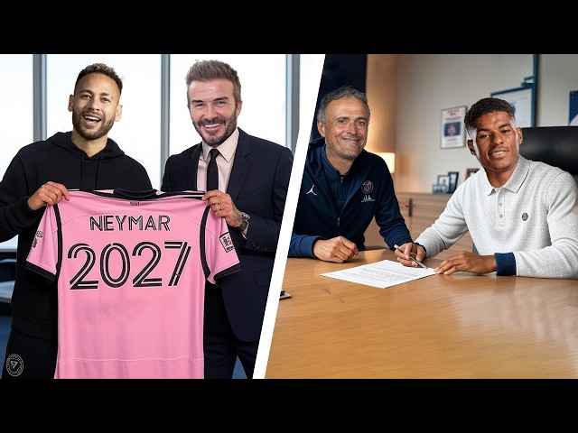 🚨 NEYMAR TO INTER MIAMI?! RASHFORD'S NEW CLUB! WILLIAMS AT MAN UTD? | LATEST TRANSFER RUMOURS 2024