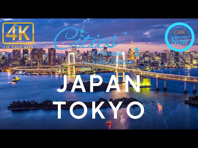 Japan - Yokohama The Waterfront City of Tokyo - 4K (UHD) Ultra High Definition Resolution