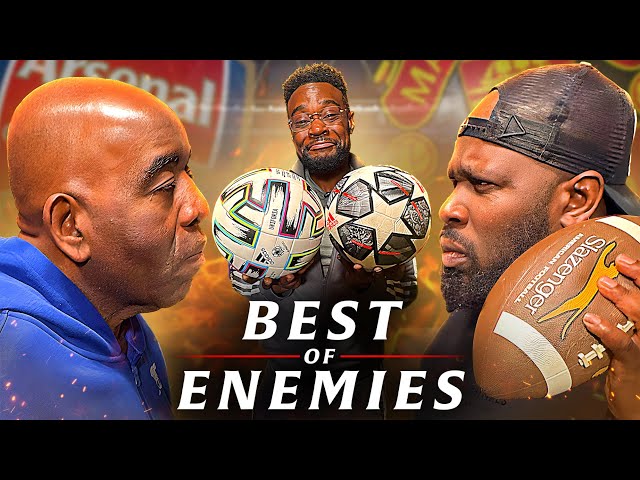 KG & Robbie CLASH! Arsenal vs Man Utd! | Best Of Enemies @ExpressionsOozing @KGRecklessSport