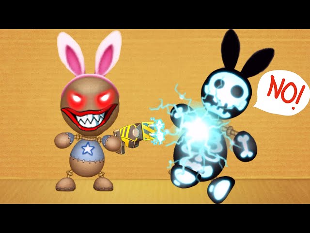 SCARY Handheld Taser VS The Buddy - Kick The Buddy