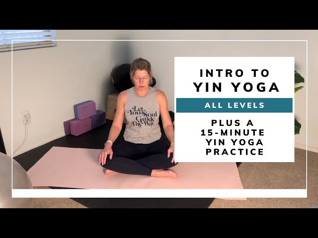 Beginner Yin Yoga for Stress Relief and Pain Management | 15-Minute At-Home Intro