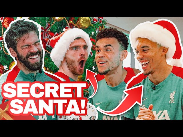 Diaz's Dancing Santa & HILARIOUS Baby Photos! Trent & Robertson's Christmas Gifts | Liverpool FC