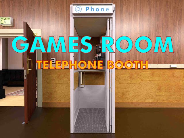 Games Room - inside the phone booth PANORAMIC