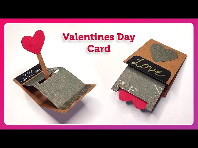 Valentines day Card | Popup Card | Valentine day per kya gift de #diy #valentinesday #cards