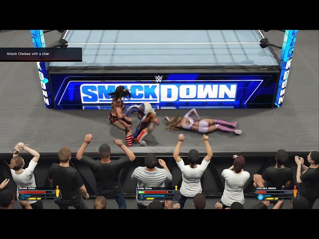 My Rise Unleashed | Triple Threat Match | Gameplay 53 | Wwe 2k24