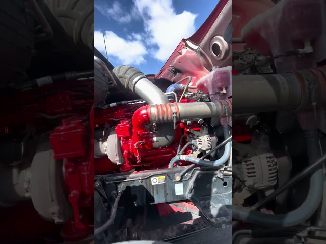 Blown piston on a semi truck #truckerboy #truckdriver #trucker #trucking