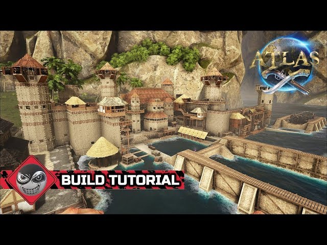 ATLAS: How to build a Shipyard - Pirate shipyard and docks