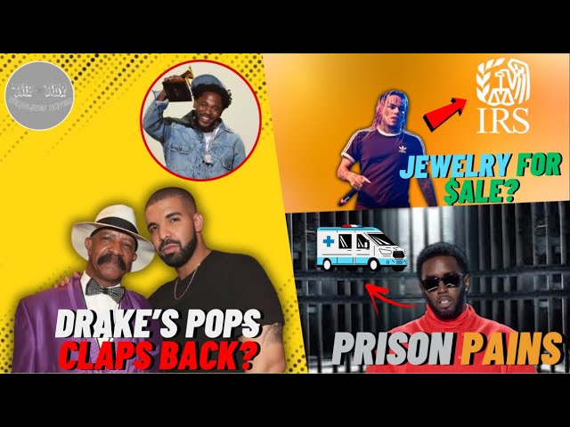 6ix9ine’s IRS Auction is WILD! Diddy Struggles in JAIL & Drake’s Dad CLAPS at Kendrick Lamar!