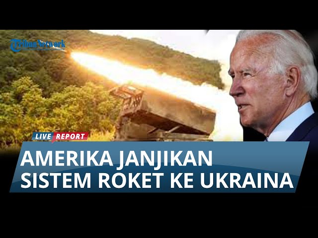 Presiden AS Joe Biden Janji Berikan Sistem Roket ke Ukraina