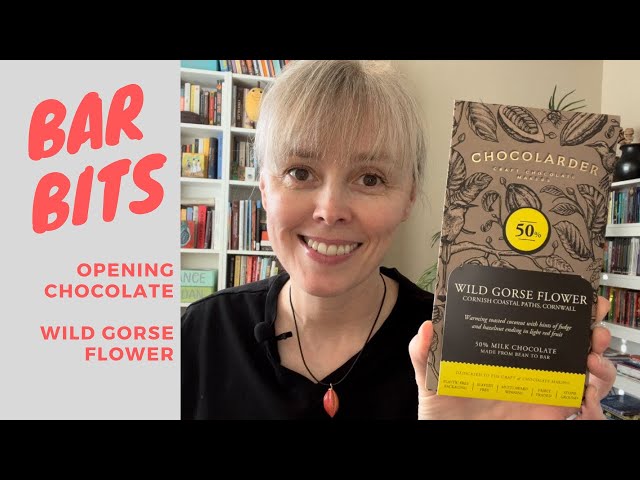 Is This Flower Trying to Trick You?  Chocolarder 50% Milk Chocolate with Wild Gorse Flower