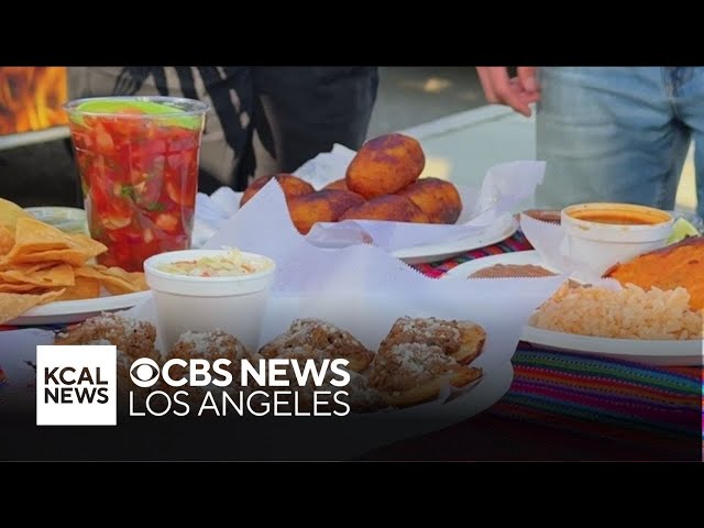 KCAL News anchor and LAist editor visit tasty food trucks across SoCal