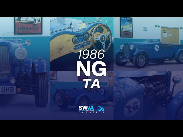 Lot 30 - NG TA 1986 | SWVA 25th July 2024 Summer Classic Car Auction