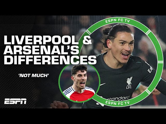 NOT MUCH DIFFERENT between Arsenal & Liverpool?! 👀 Craig Burley weighs in | ESPN FC