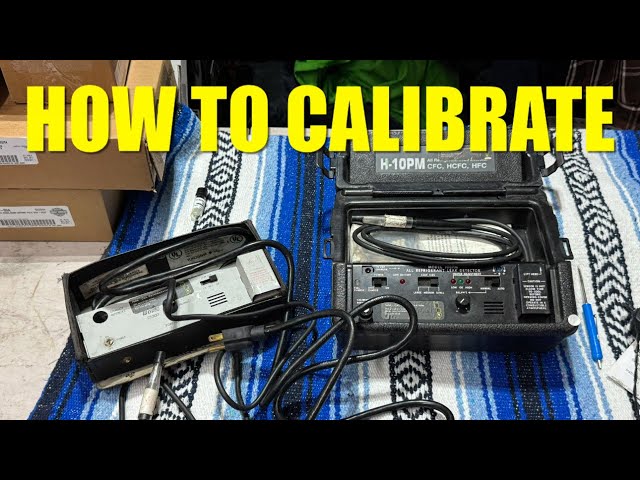 How to Calibrate the H-10 Pro Leak Detector