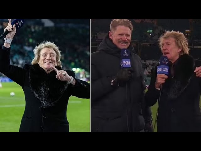 Rod Stewart’s Hilarious TV Antics Ahead of Celtic’s Big Match