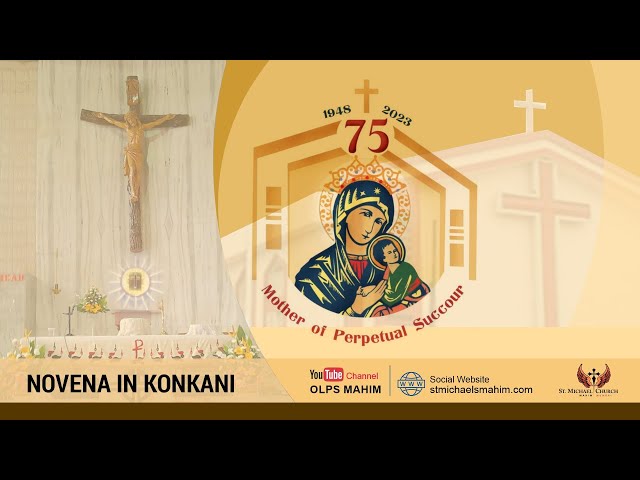 OUR LADY OF PERPETUAL SUCCOUR NOVENA IN  ENGLISH @ -  8.30 AM -  28 JUNE 2023