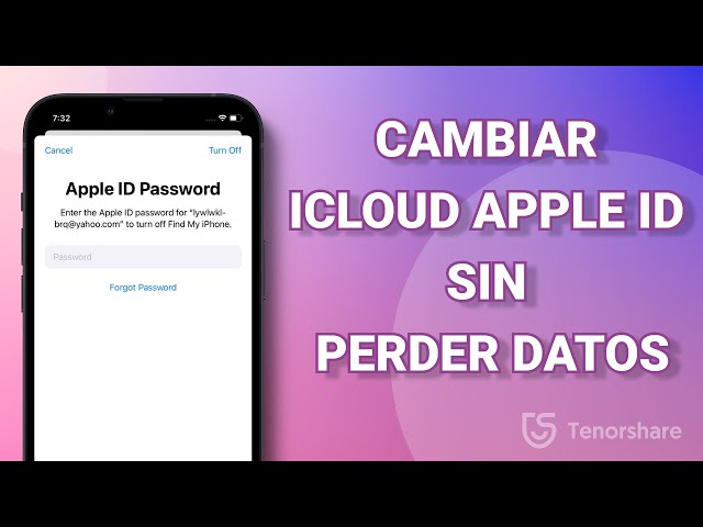 2 Método | Cómo cambiar mi Cuenta de iCloud Apple id sin Perder los Datos 2024 | 4uKey