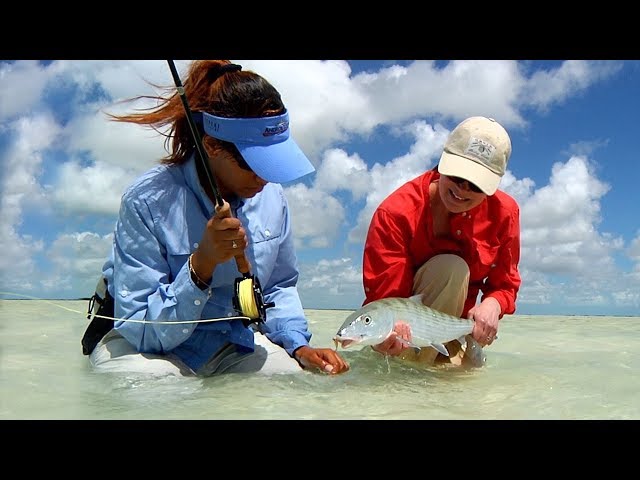 Bonefish, Bahamas - Women in Fly Fishing