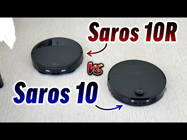 Which Robot Vac is Better? - Roborock Saros 10 vs Saros 10R