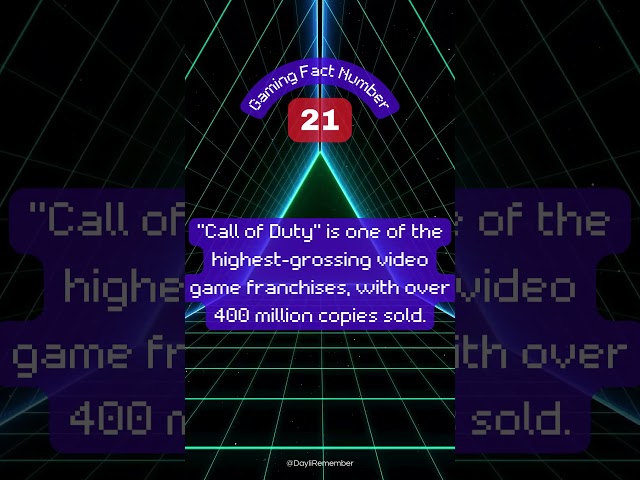 Gaming Fact Number 21 🎮 #shorts #facts #gaming #gamingfacts #gamingknowledge #viralshorts