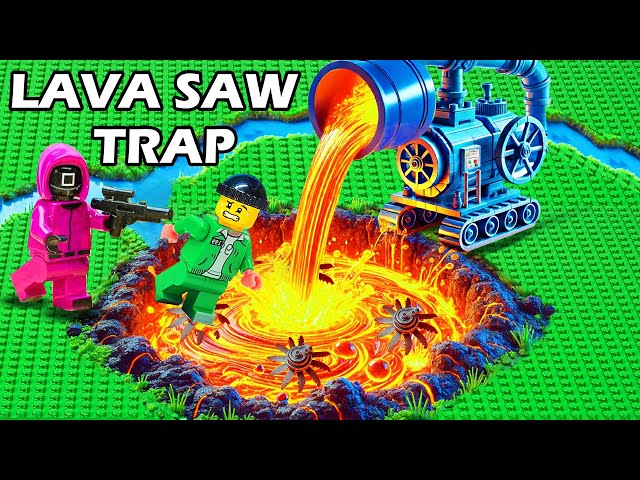 World's Most Dangerous Trap: Lava Traps & Saw Machines!