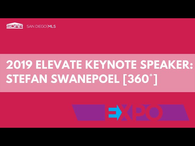 Elevate Conference & Expo [2019] - Keynote Speaker: Stefan Swanepoel 360°