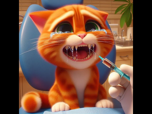 😭🦷THE DENTIST REMOVED A CAT'S TOOTH! 😿SWEET LOVER CAT SAD CRYING  #cat #funny #cute #sad #cats