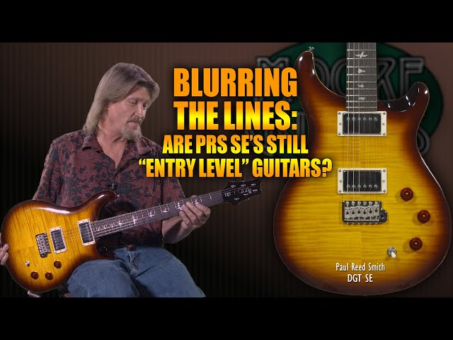 Are PRS SE's Still Considered "Entry-Level"? The DGT may change your opinion!