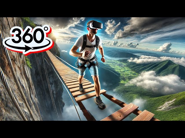 360 Video Obstacle Course Jumping VR