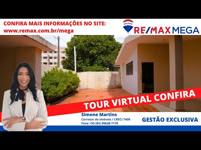 Tour virtual 360 Casa para venda em Ponta Negra, Natal/RN