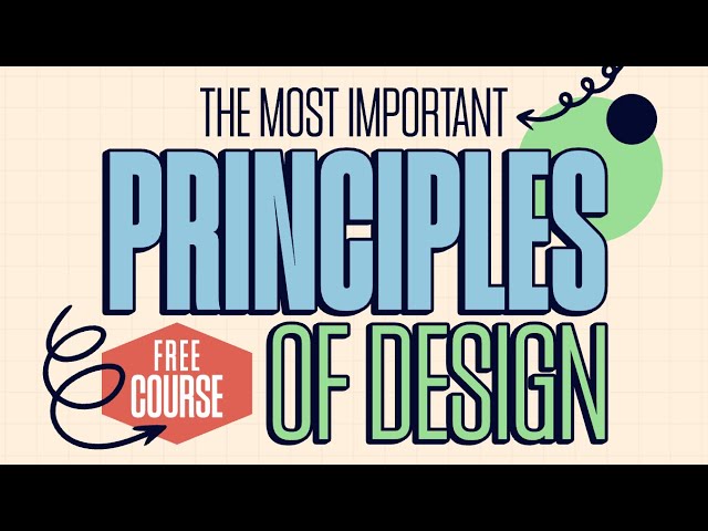 The Basic Principles Of Graphic Design | Free Masterclass Course