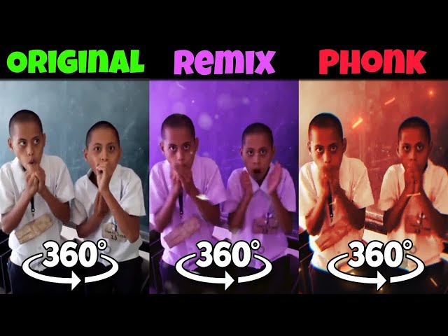 360° VR Beatbox Boys Original vs Phonk vs Remix