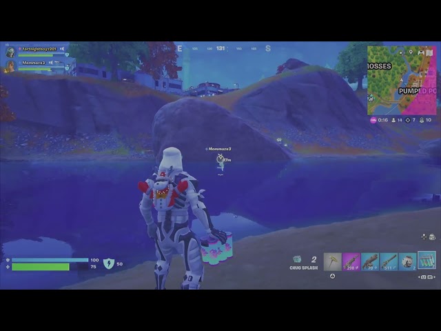 I got to be godzilla in fortnite