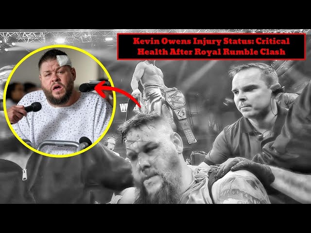 "I CAN'T WALK ANYMORE" – KEVIN OWENS SEVERELY INJURED AFTER BRUTAL ATTACK AT ROYAL RUMBLE 2025!"