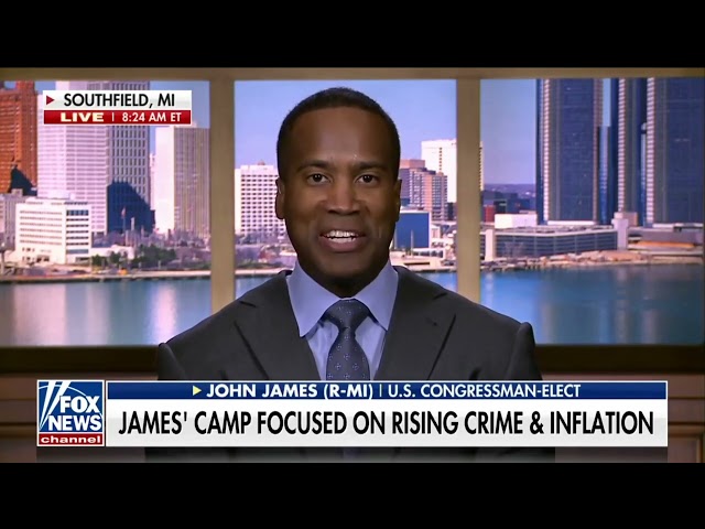 John James on Fox and Friends 11/10/2022