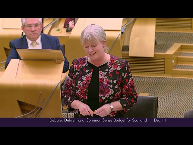 Scottish Conservative Party Debate: Delivering a Common Sense Budget for Scotland - 11 December 2024