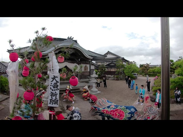 氷見　獅子舞 (Region:HimiCity / Japanese culture Lion dance Dedication)