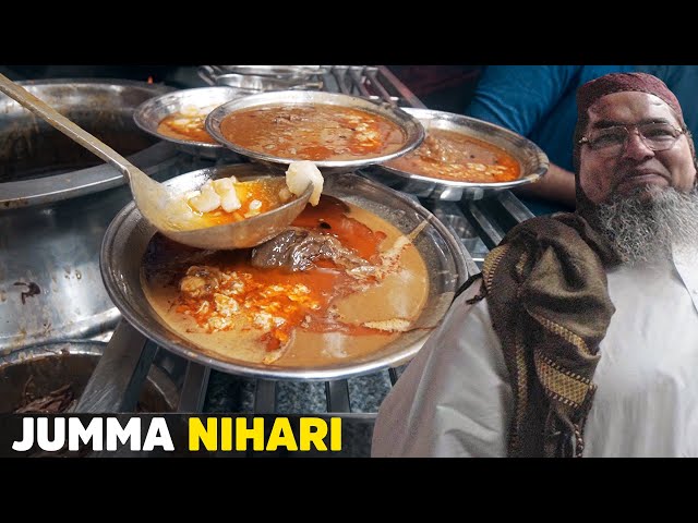 Jumma Nihari | Nizamuddin Ansari Kabab | Liaquat Abad Street Food | Best BBQ of Karachi, Pakistan